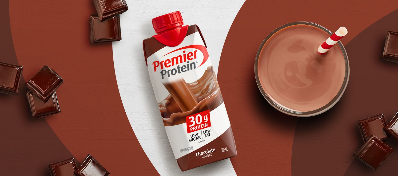 Photo of the Premier Protein Protein Shakes Family.