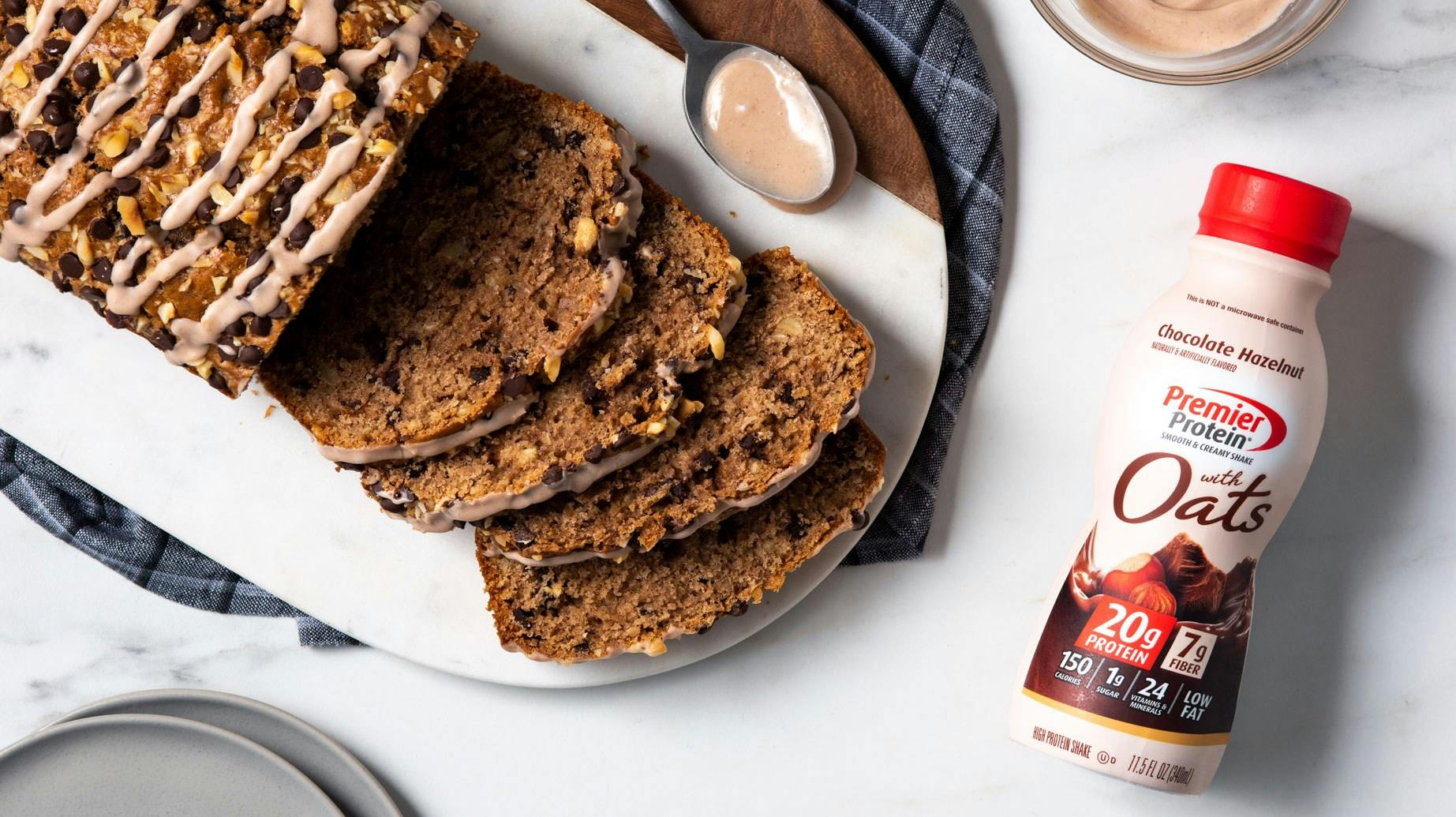 Recipe image for Chocolate Hazelnut Bread.