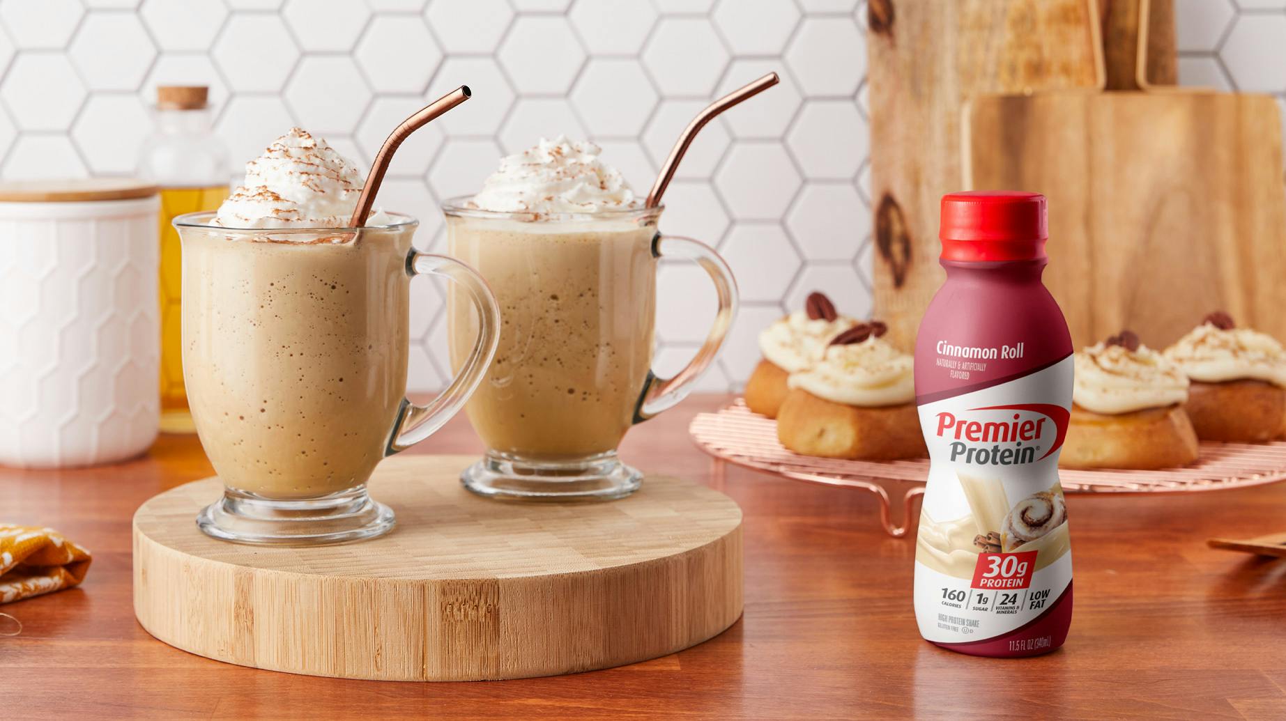 Cinnamon roll – caffè latte