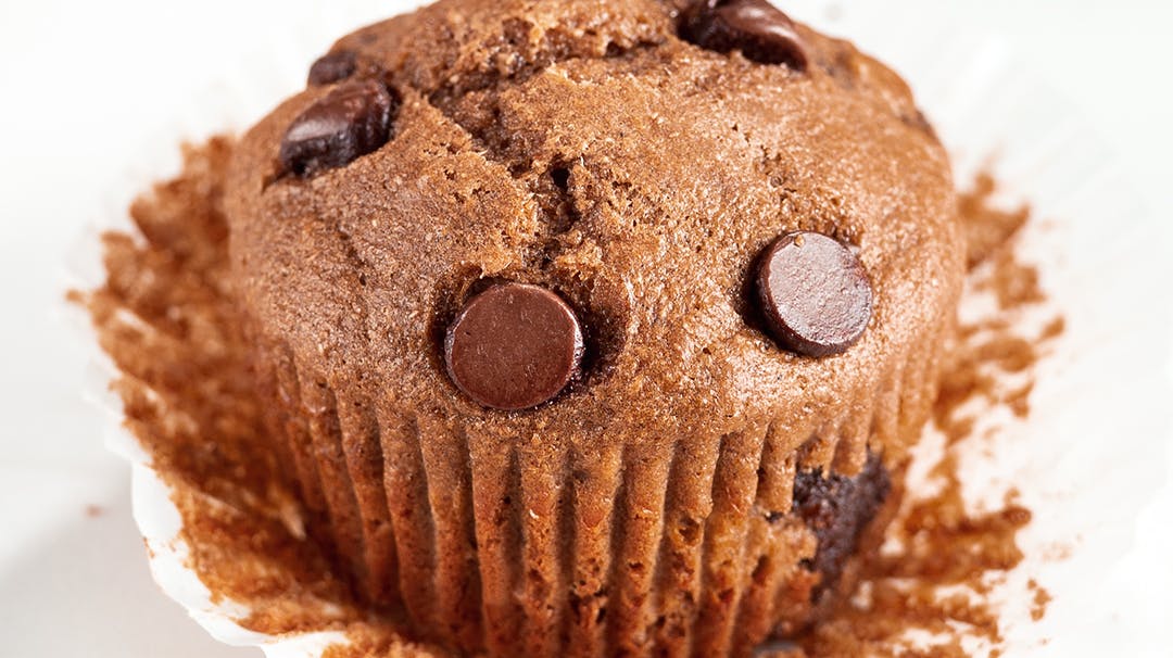 Recipe image for Banana Chocolate Chip Muffins.